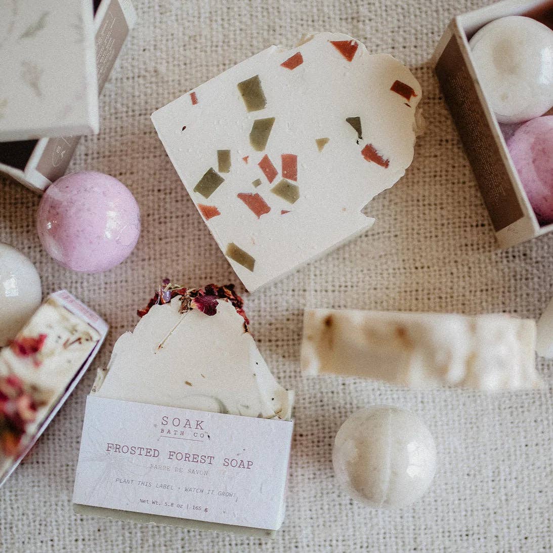 Merry and Bright Soap Bar: Holiday Collection - Canadian Handmade