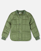 Quilted Mid-Season Jacket Khaki