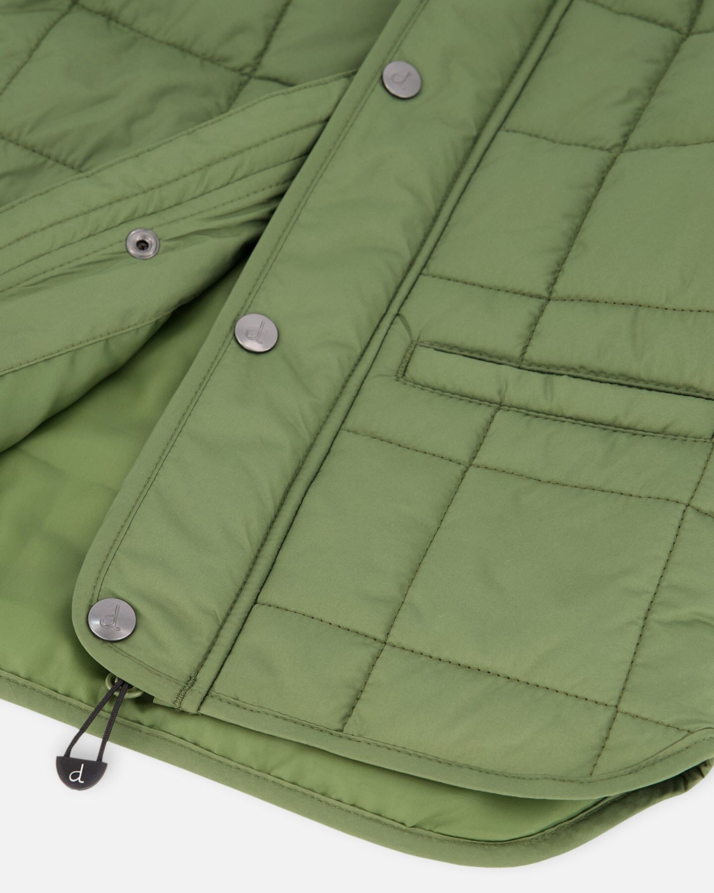 Quilted Mid-Season Jacket Khaki
