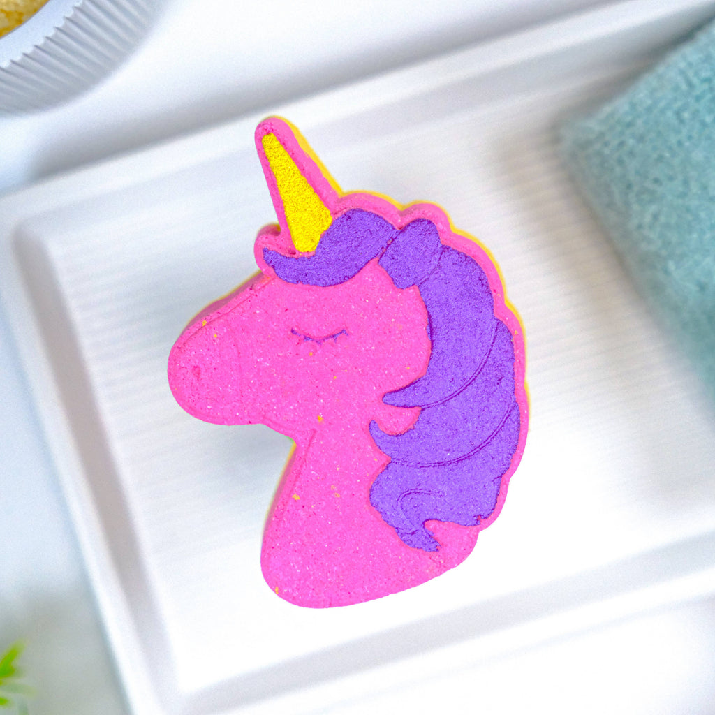 Unicorn  - Bath Bomb with Shoe Charm